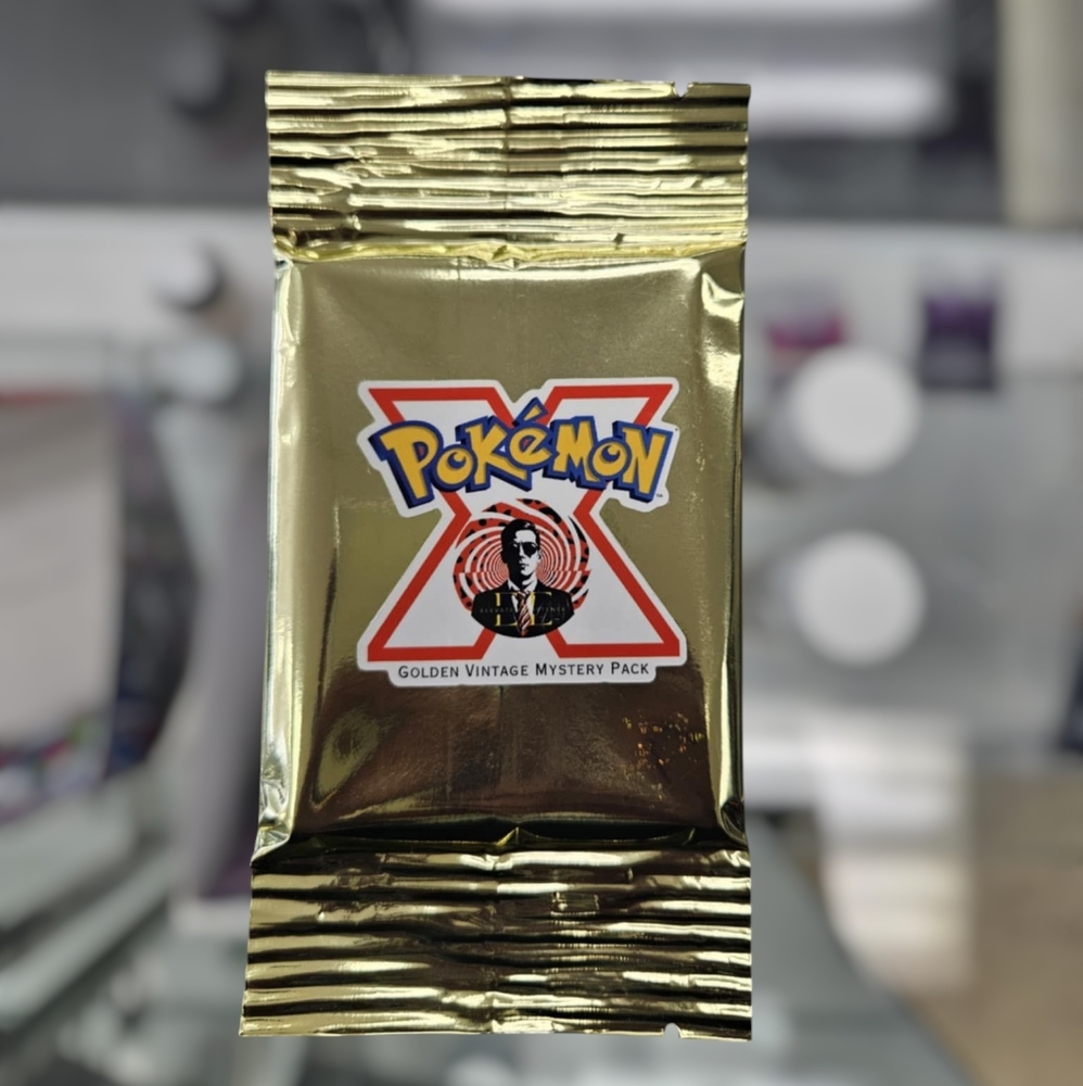 ✨️Pokémon Mystery Vintage Gold Pack - Picture 1 of 3